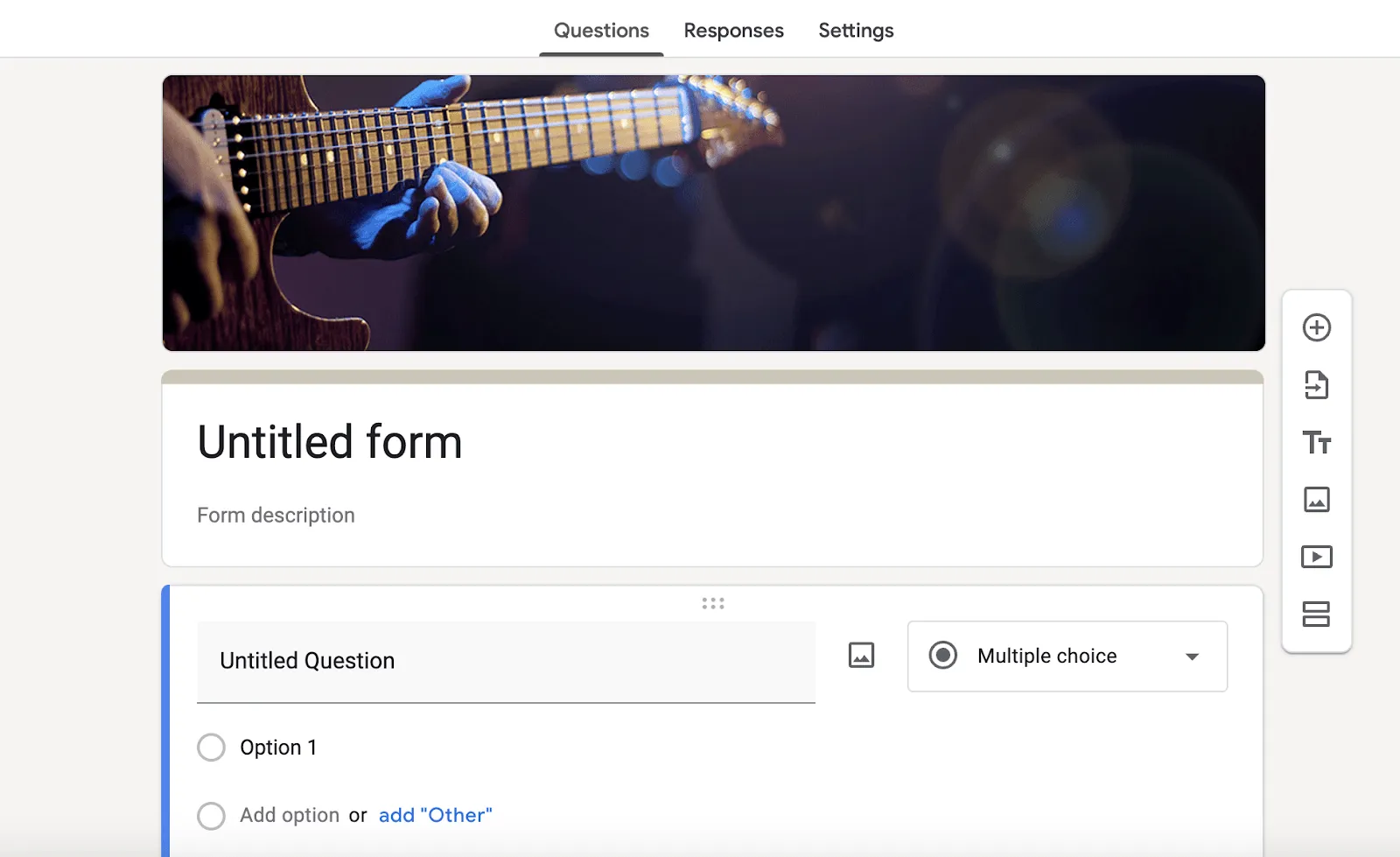 Formulário Google: como alterar a imagem do cabeçalho do Formulário Google