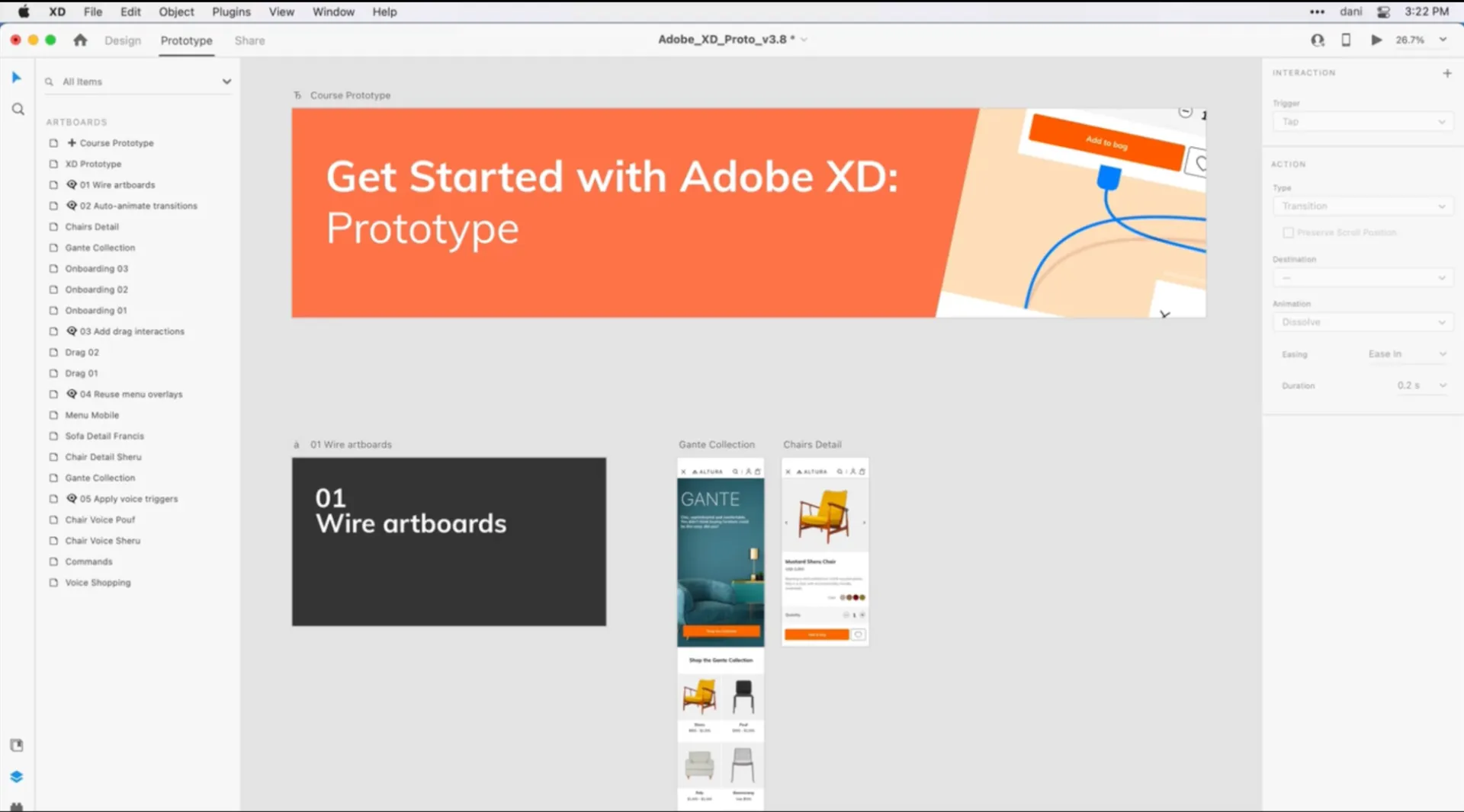 Adobe XD (най-доброто решение за кросплатформен дизайн с вградена интеграция с Creative Cloud): алтернатива на Figma AI