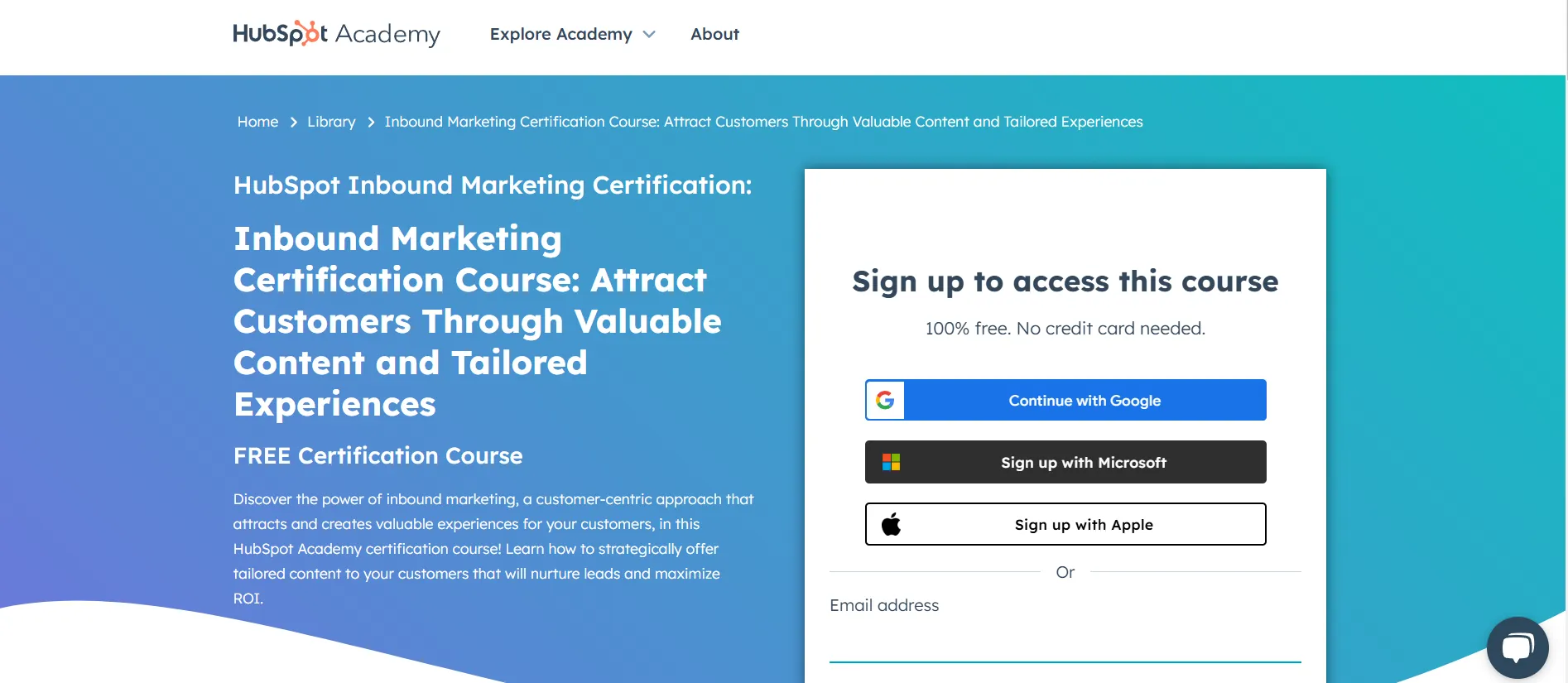 HubSpot, eğitim içeriğine odaklanarak inbound metodolojisini tanıttı.