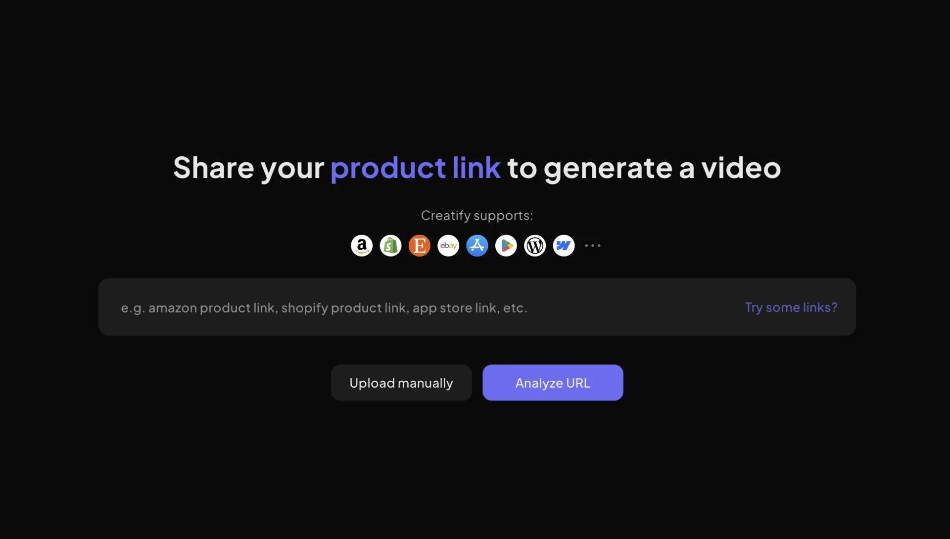 Creatify: أدوات إنشاء الحملات باستخدام الذكاء الاصطناعي
