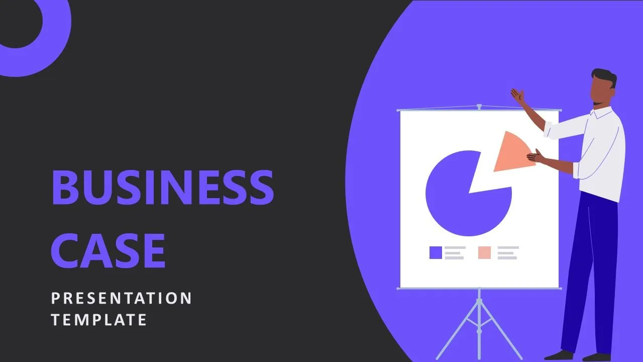 Modèle de dossier d'entreprise PowerPoint par SlideModel
