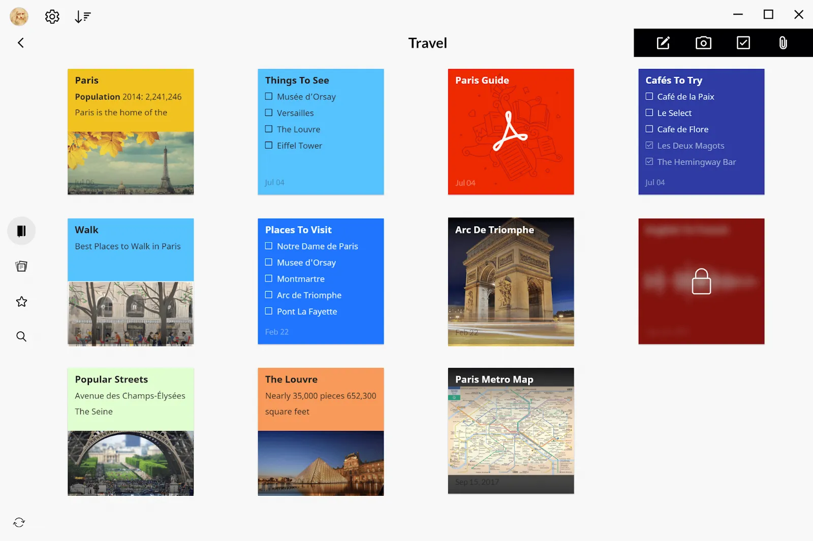 Zoho Notebook: Evernote-Alternativen