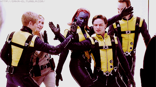 Les acteurs de X-Men s'amusent