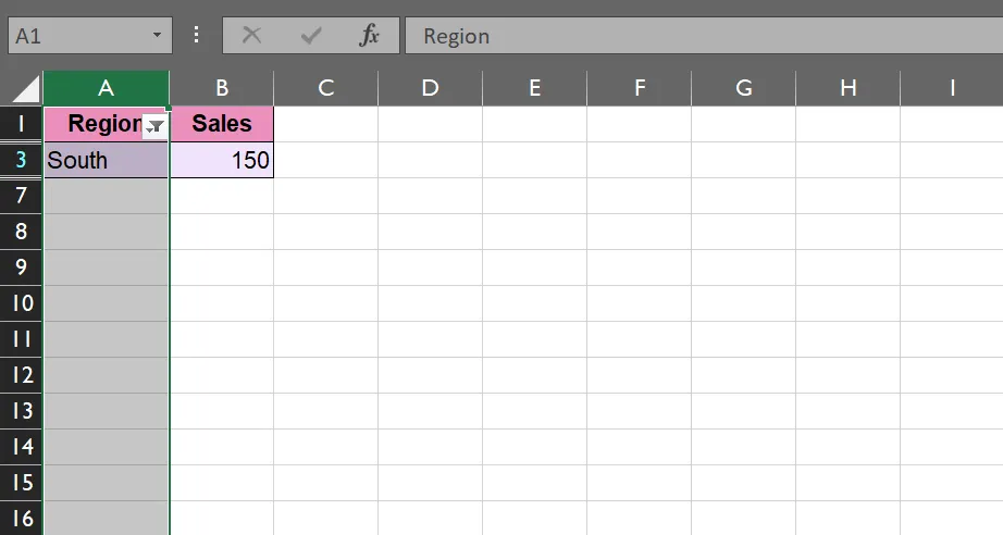Cách tính tổng một cột trong Excel