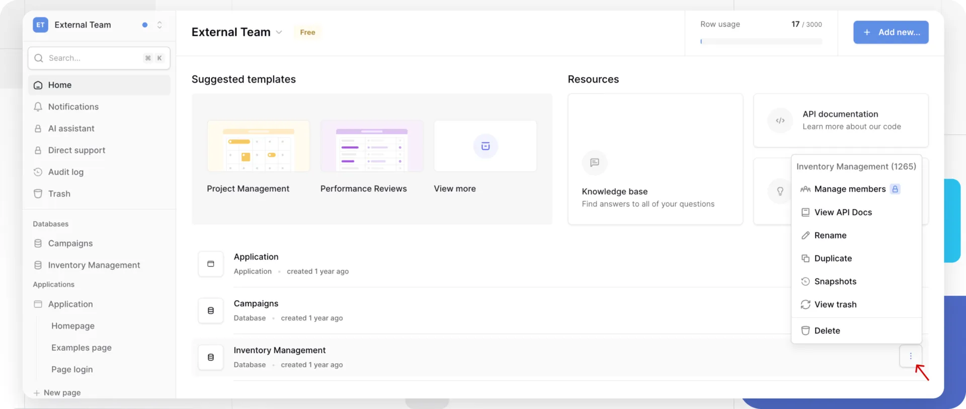 melalui Baserow: Alternatif Microsoft Access
