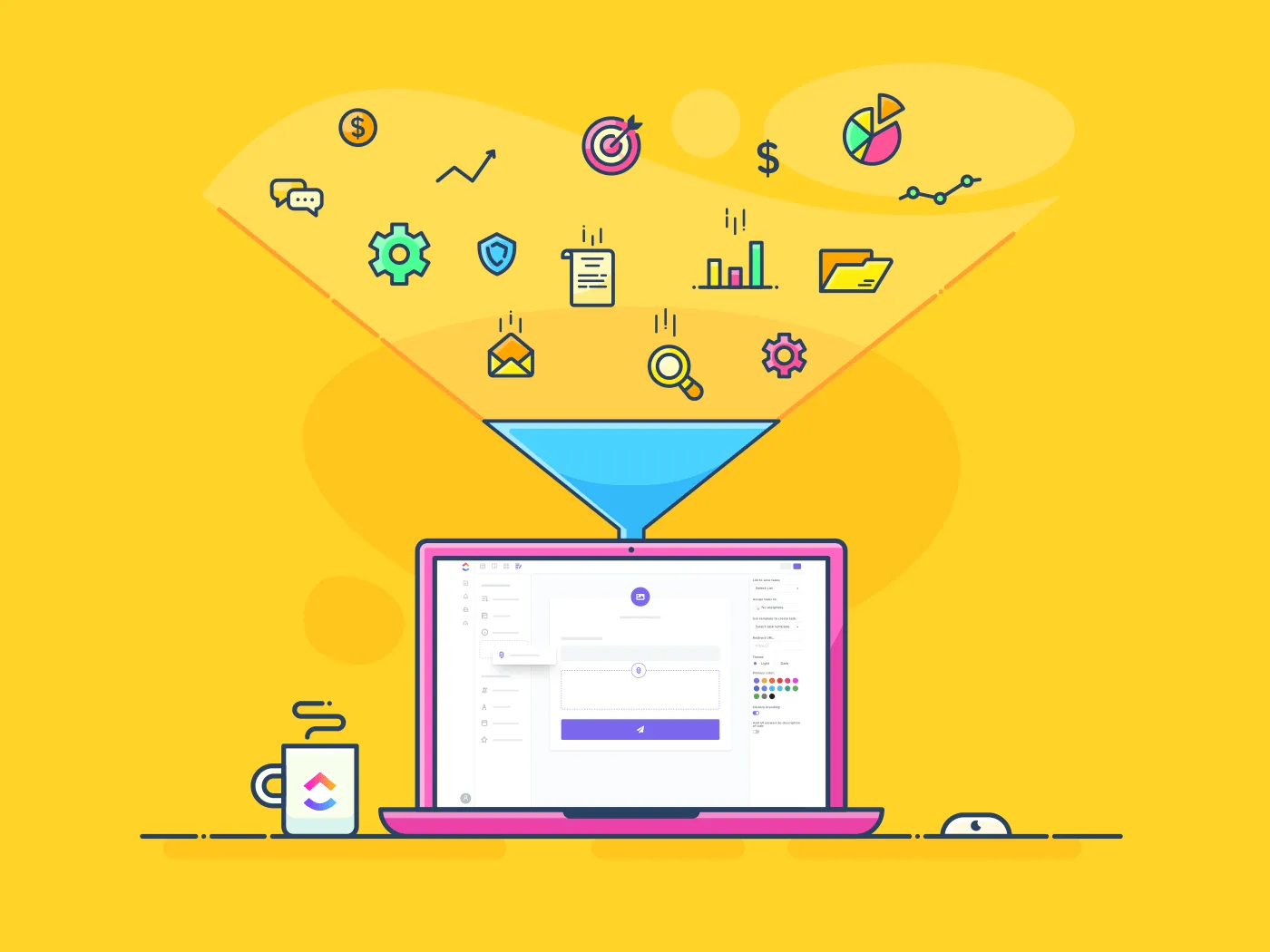 كيفية استخدام النماذج في ClickUp لتبسيط عملية جمع البيانات