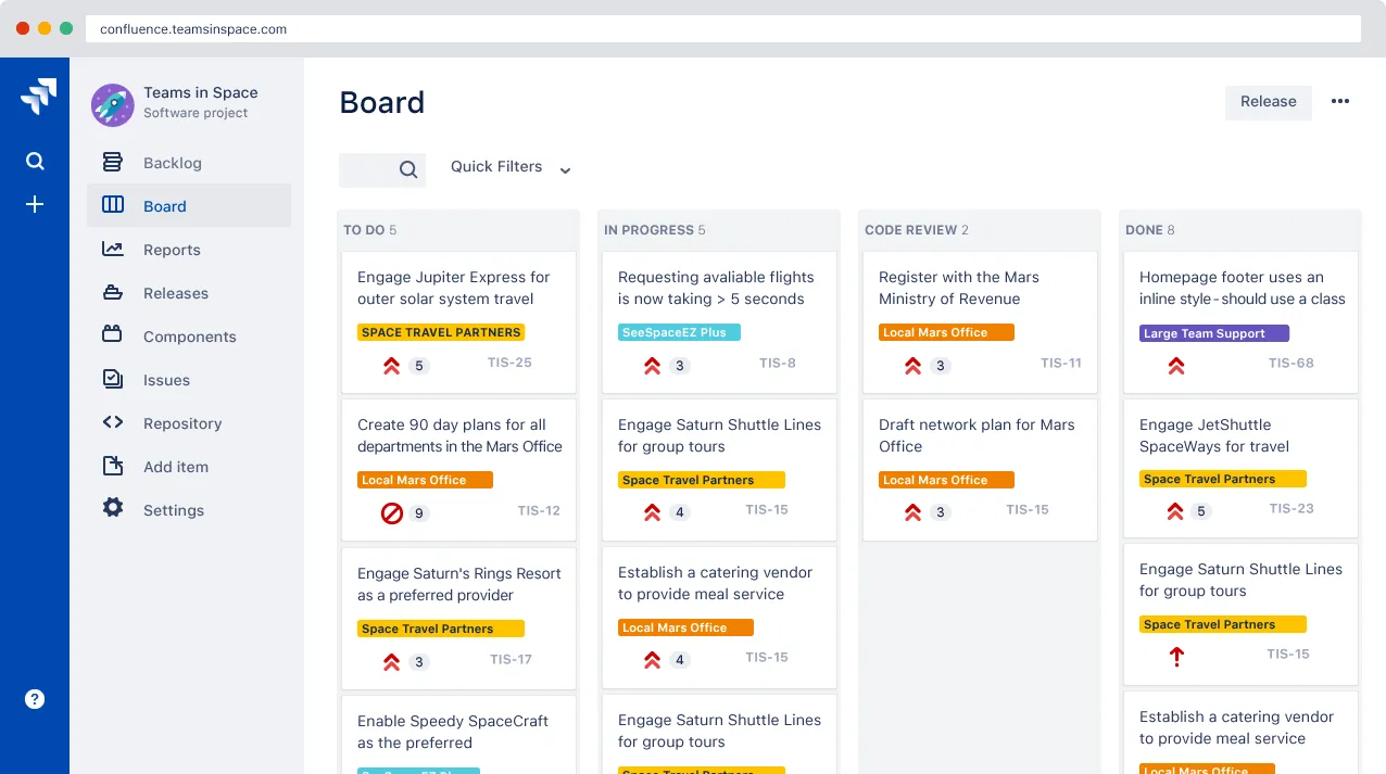 Jira: Software für die Geschäftskontrolle für agile Teams