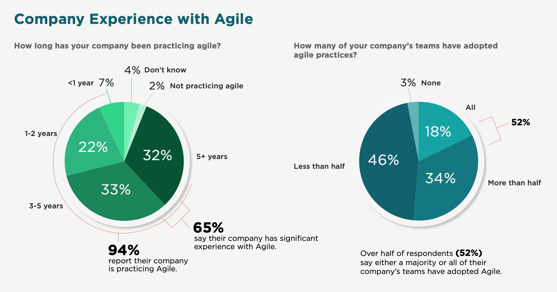 Expérience de l'entreprise avec les statistiques Agile de digital.ai / IA