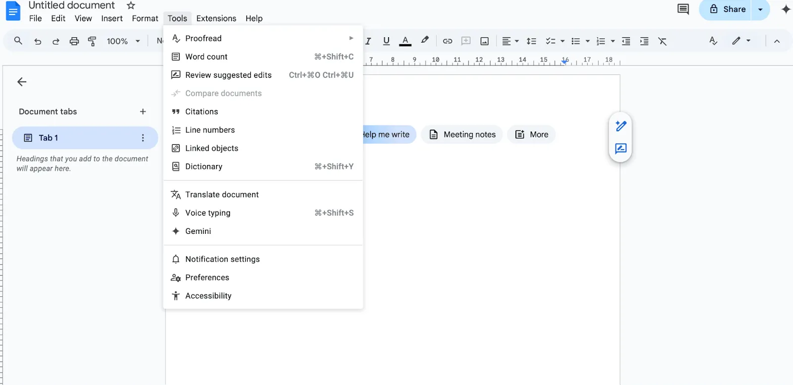Otwórz Dokumenty Google w przeglądarce Google Chrome: pisanie głosowe w Dokumentach Google