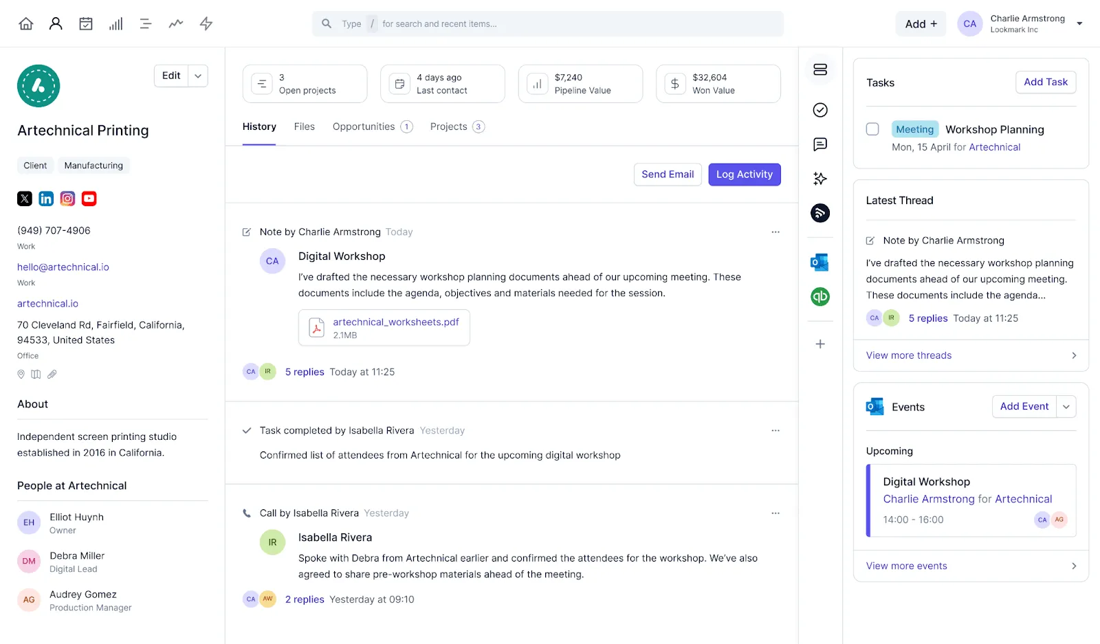 Capsule CRM -  بدائل Moxie