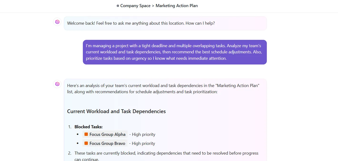 ClickUp Brain: tools voor procesin kaart brengen