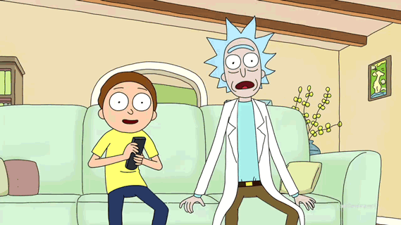 Rick và Morty nghiện