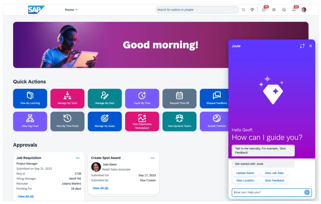 SAP SuccessFactors: برنامج إدارة ملفات الموظفين