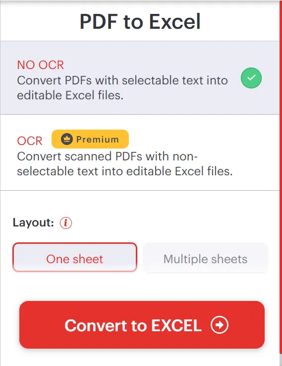 Extraiga datos de archivos PDF a una sola hoja de Excel.