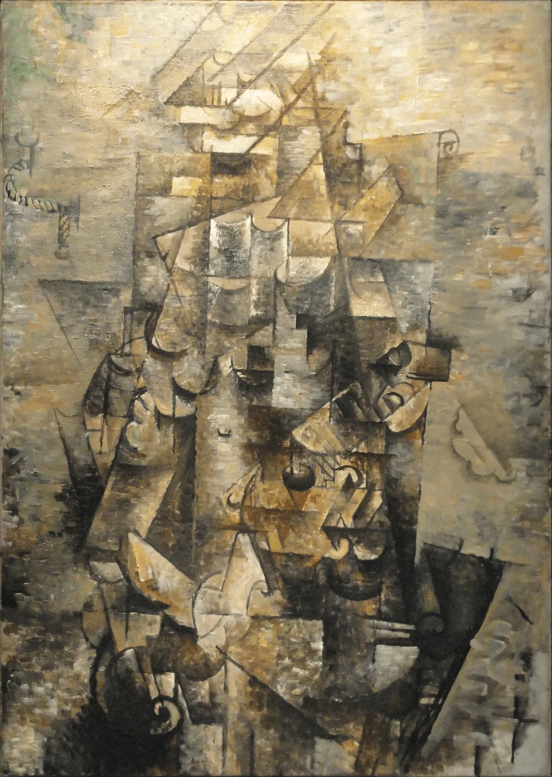 Uomo con chitarra, Georges Braque