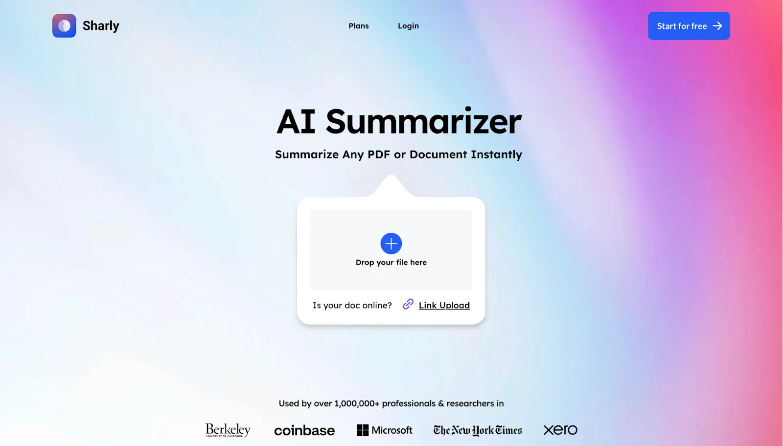 Sharly AI : analyseur PDF basé sur l'IA