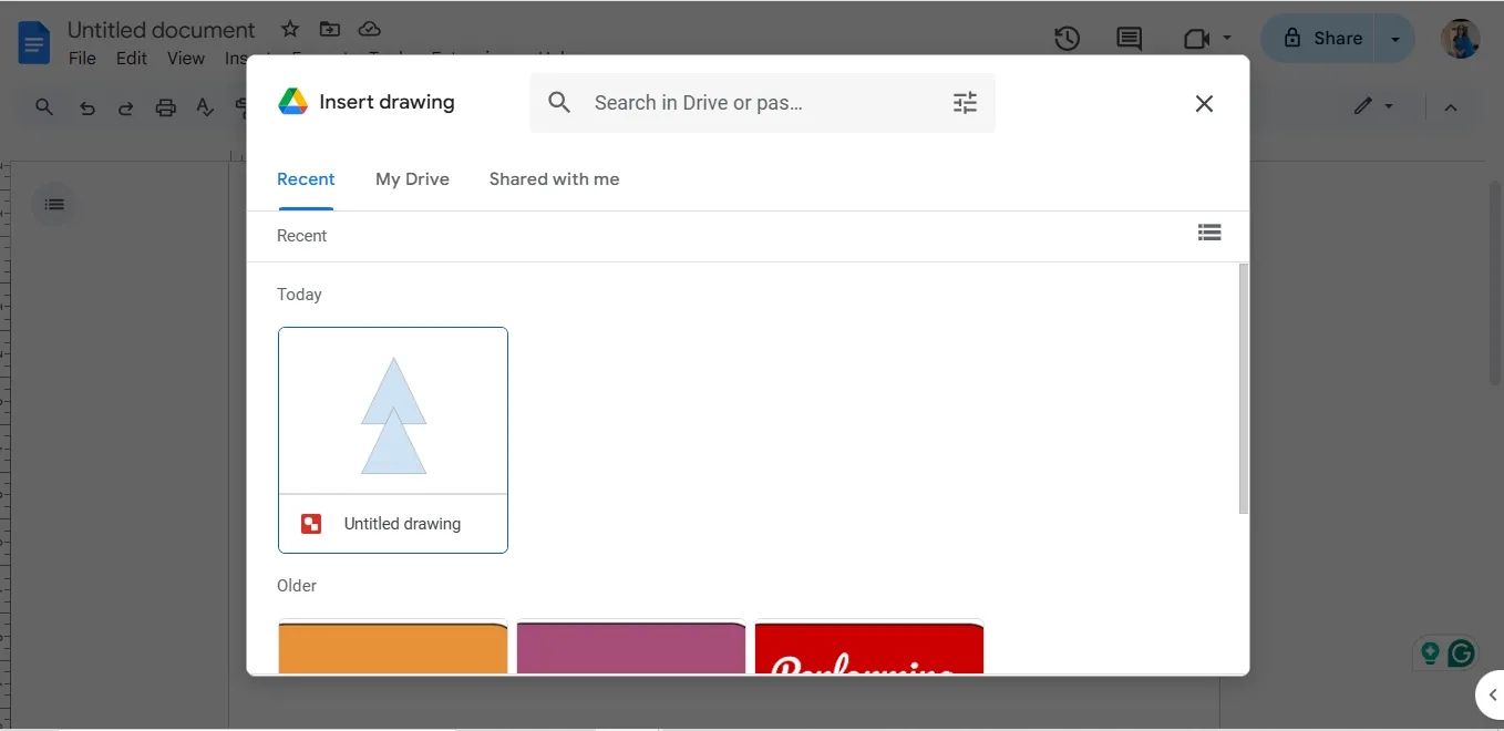 Google Zeichnungen Aus Drive