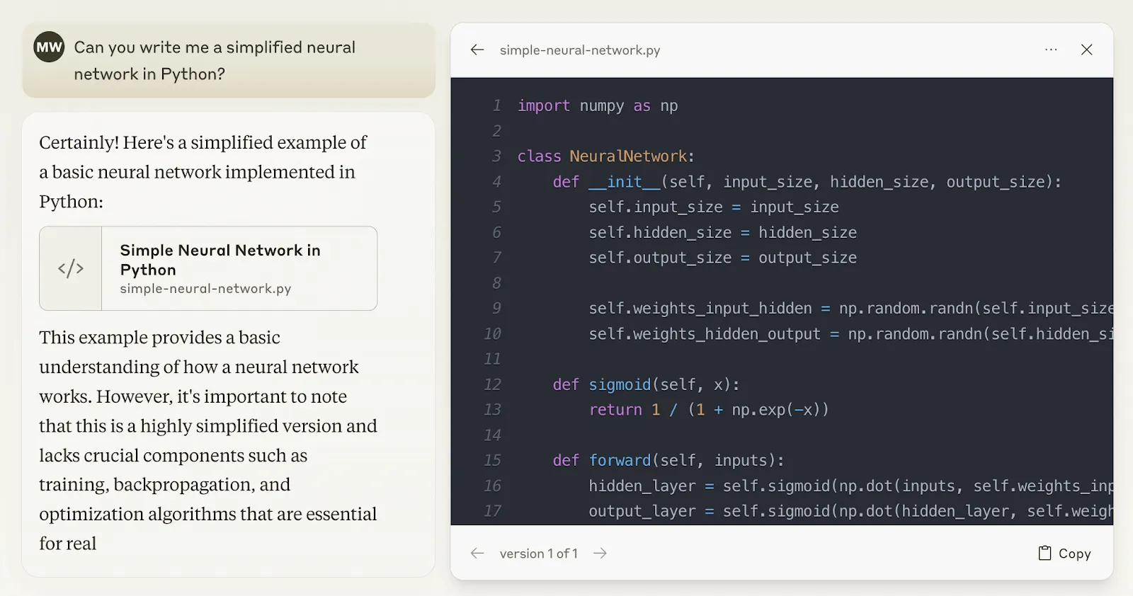 Claude: AI Answer Generator