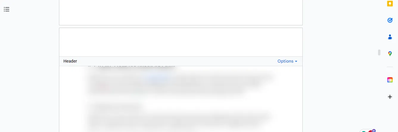 tiêu đề trong tài liệu Google