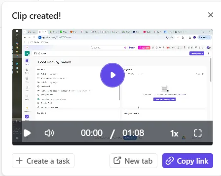 ClickUp Clips: come acquisire uno screenshot a scorrimento in Chrome
