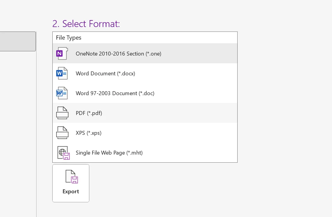 OneNote-paketfil