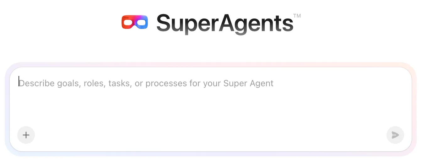 Super Agent Builder: configurazione in linguaggio naturale per la creazione di agenti di apprendimento per attività ben definite