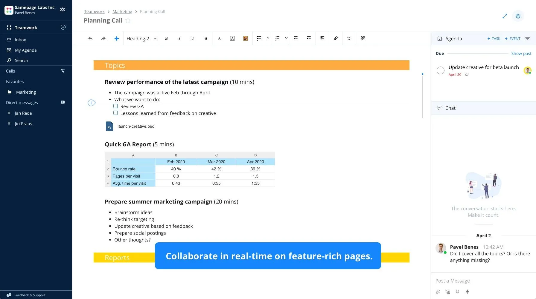 Imagen del producto SamePage