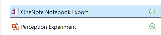 Exportera OneNote-anteckningsbok