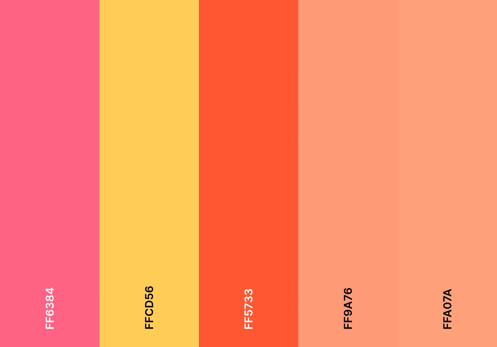 Farben für das Farbschema „Erdbeerlimonade“