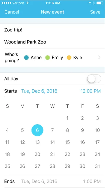 Cozi Dashboard