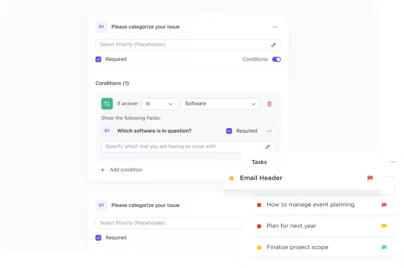 Modulo ClickUp: modello di feedback SBI