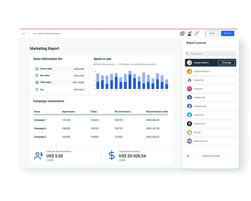 Whatagraph-Dashboard
