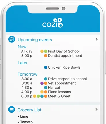 Cozi: Lösen Sie Zeitmanagement-Probleme als Benutzer eines Notizbuchplaners.