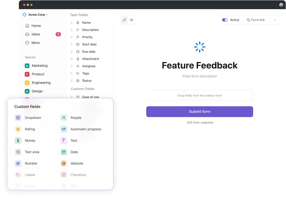 Personalização abrangente - Formulário ClickUp Exibir: Como alterar a imagem do cabeçalho do Google Formulário