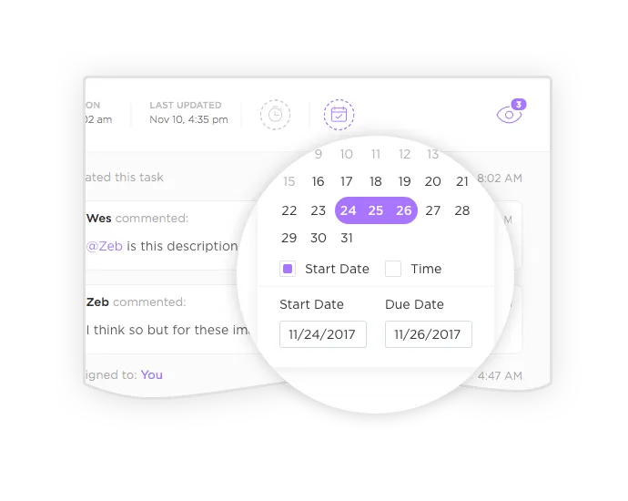 ClickUp Data e ora: consigli per la gestione del tempo per titolari di imprese