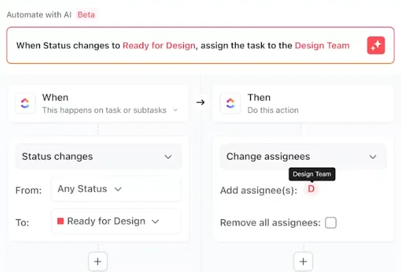 ClickUp Automations: วิธีติดตามการเปลี่ยนแปลงใน Google Sheets
