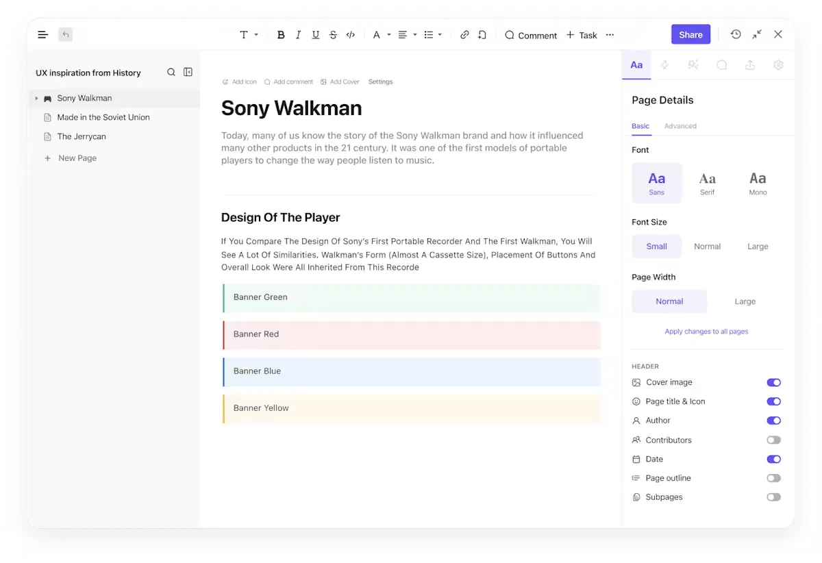 ClickUp Document: Vragen voor een enquête over product-marktfit