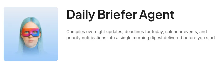 Agente de Daily Briefer