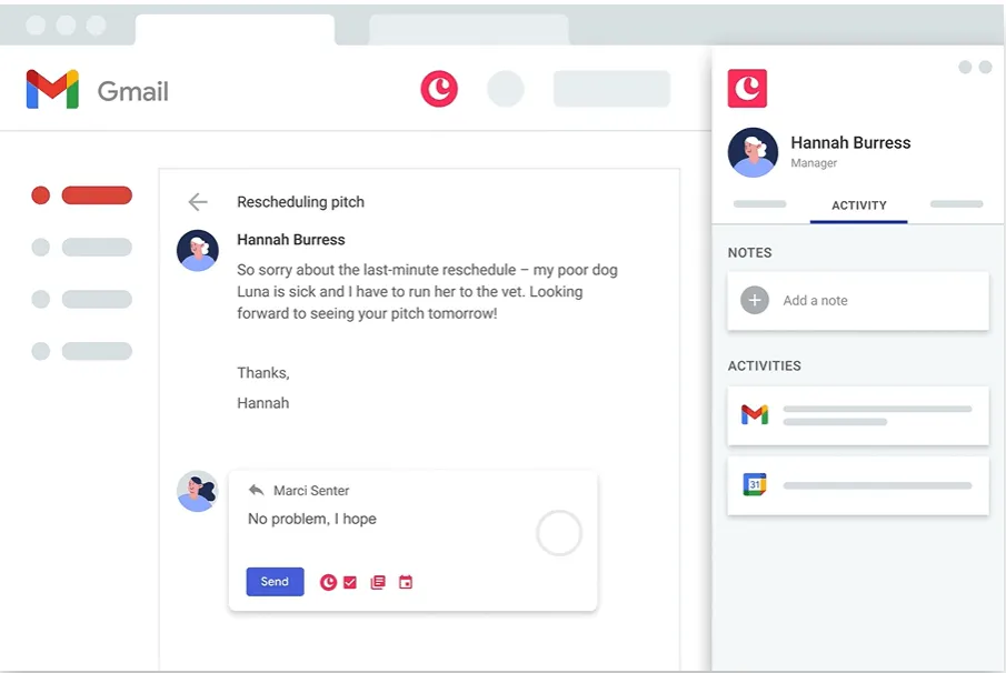 Tích hợp Copper CRM với Google