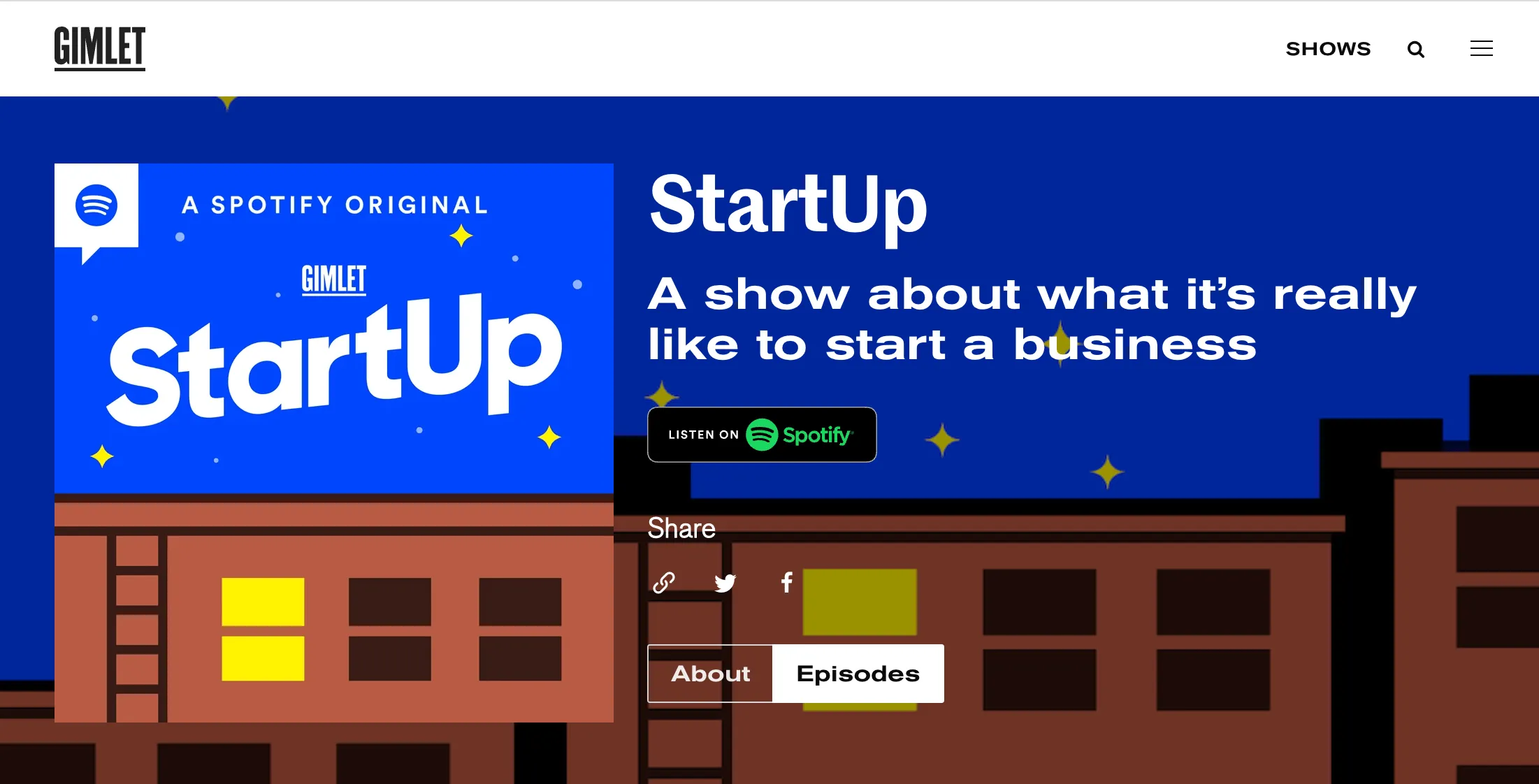 Gimlet Media'dan StartUp podcast'i