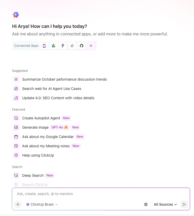 ClickUp Brain_ ambient ai