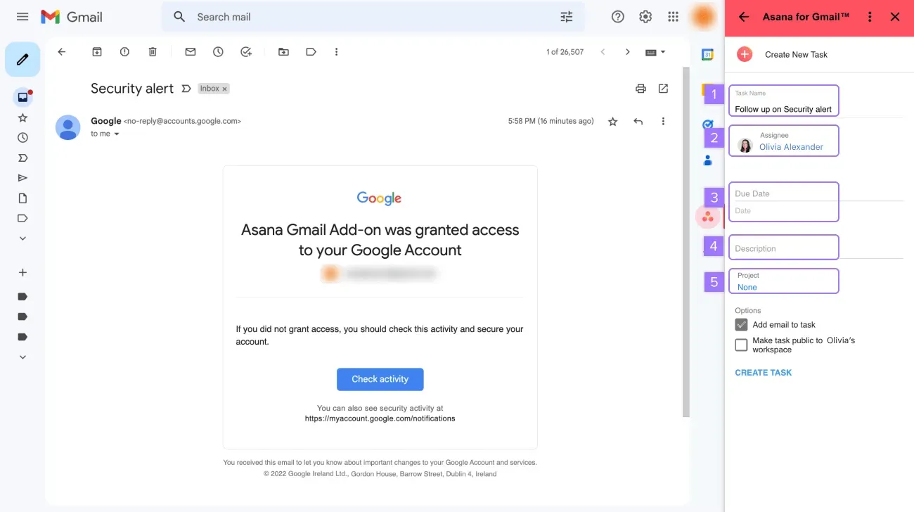 Asana - Google Çalışma Alanı Entegrasyonuna Sahip Proje Yönetimi Yazılımı