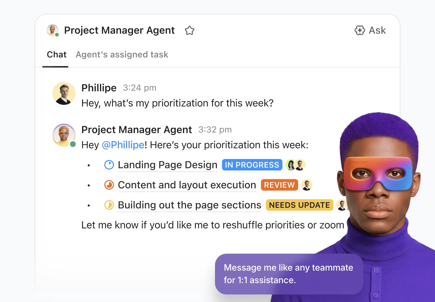 Accélérez vos flux de travail grâce aux Super Agents dans ClickUp