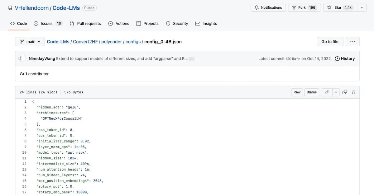 Công cụ mã hóa AI: PolyCoder