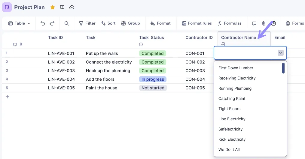 Ubah baris spreadsheet menjadi papan tugas visual, diagram Gantt, dan kalender dengan Smartsheet