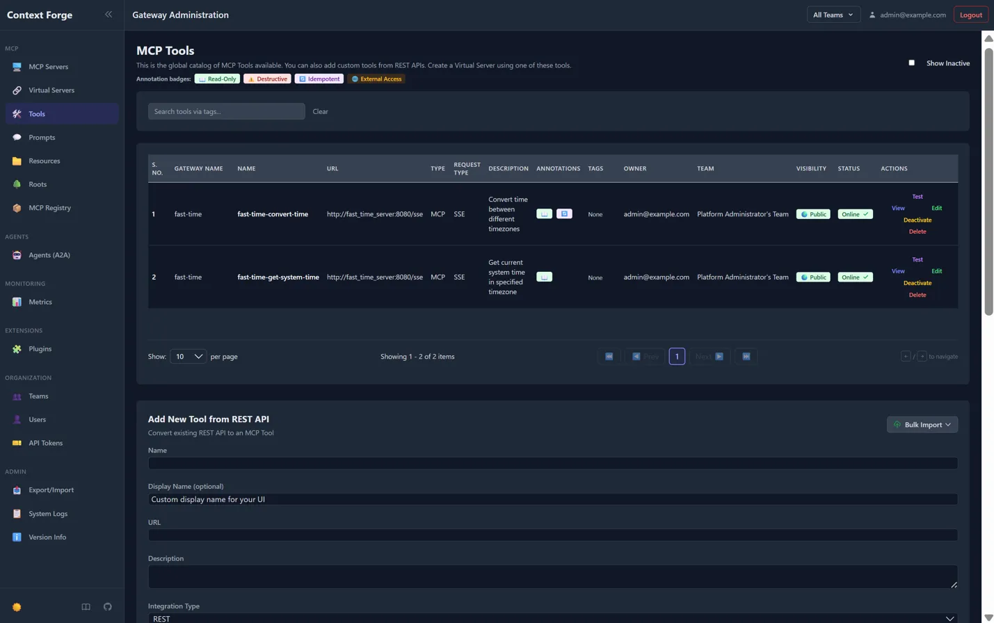 IBM ContextForge_MCP Gateway