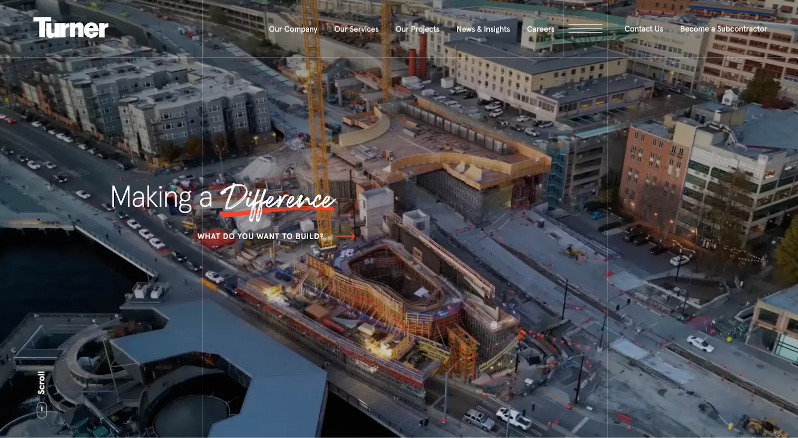 Idee di marketing nel settore edile: Turner Construction Company