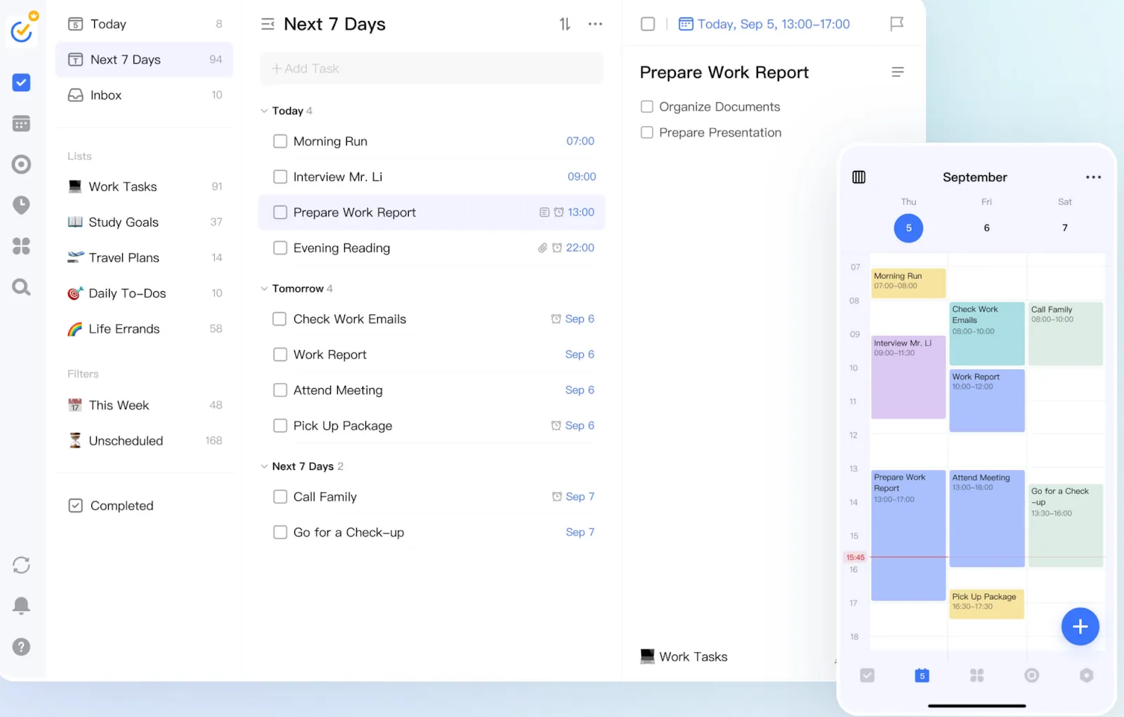 Time-Blocking-Apps: TickTick