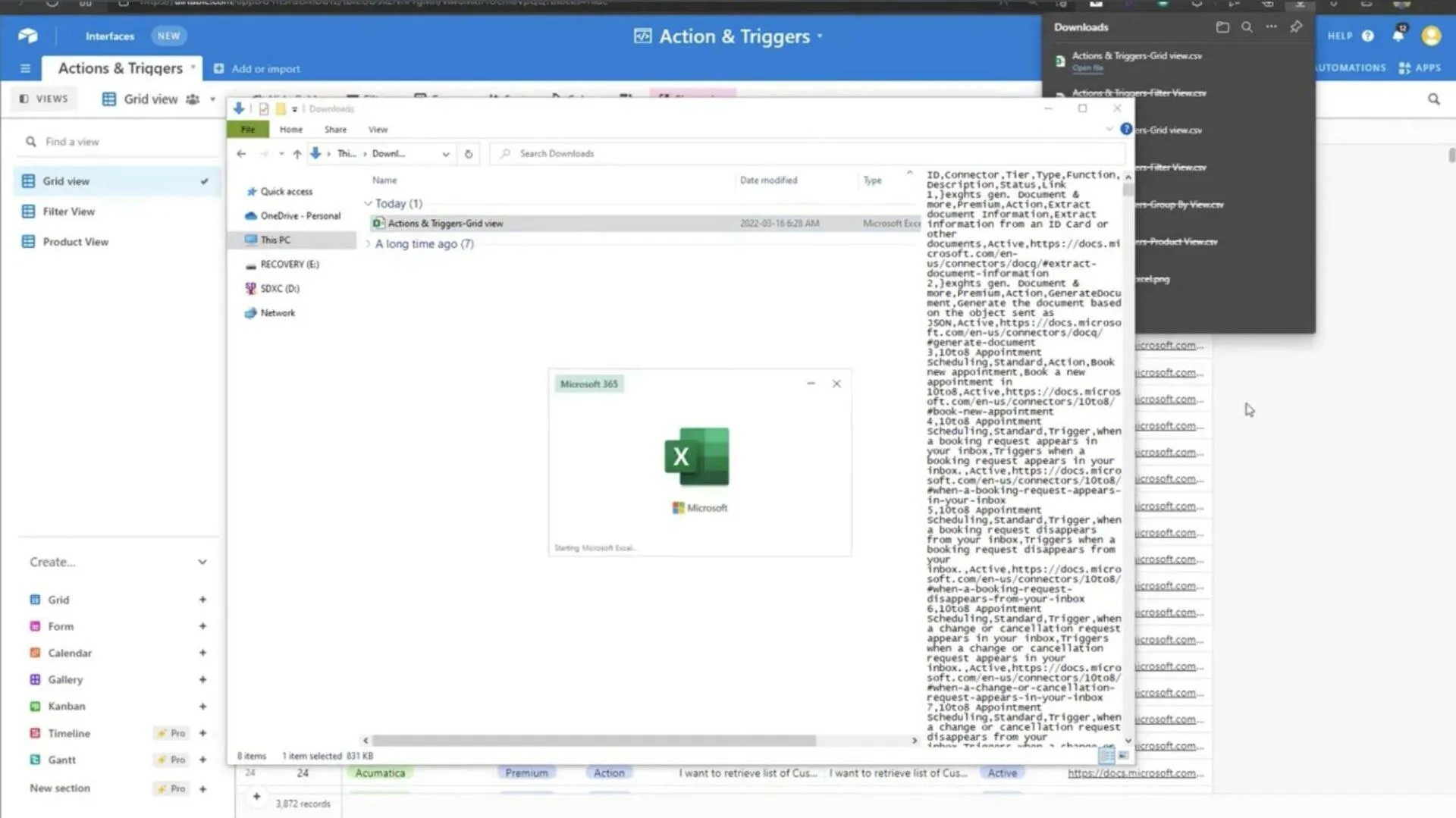 Öffnen Sie die CSV-Datei direkt in Excel durch Doppelklick.