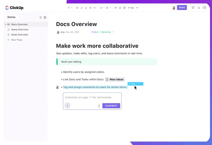 ClickUp Documents